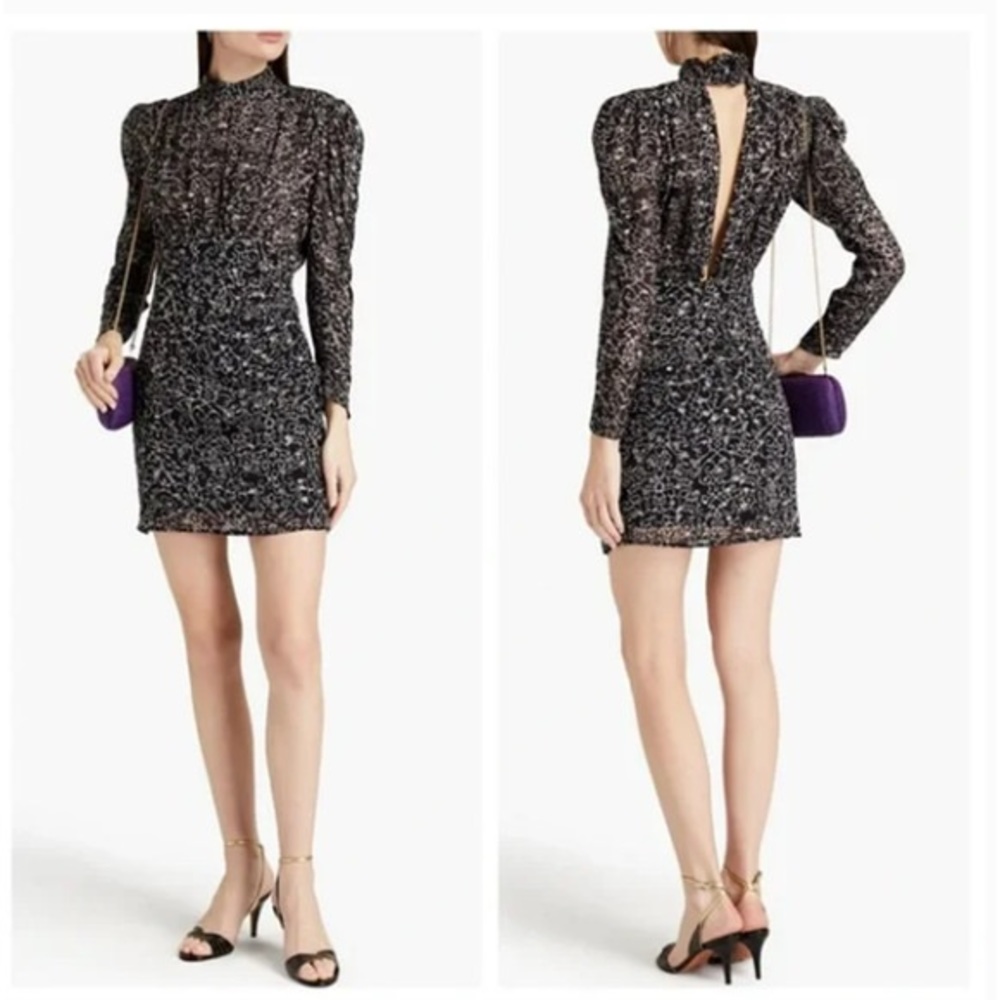 BA&SH Robe Acia Mini Dress